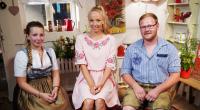 Tayisiya Morderger (m.) mit Jungbauer Matthias und Konkurrentin Laura Martina.