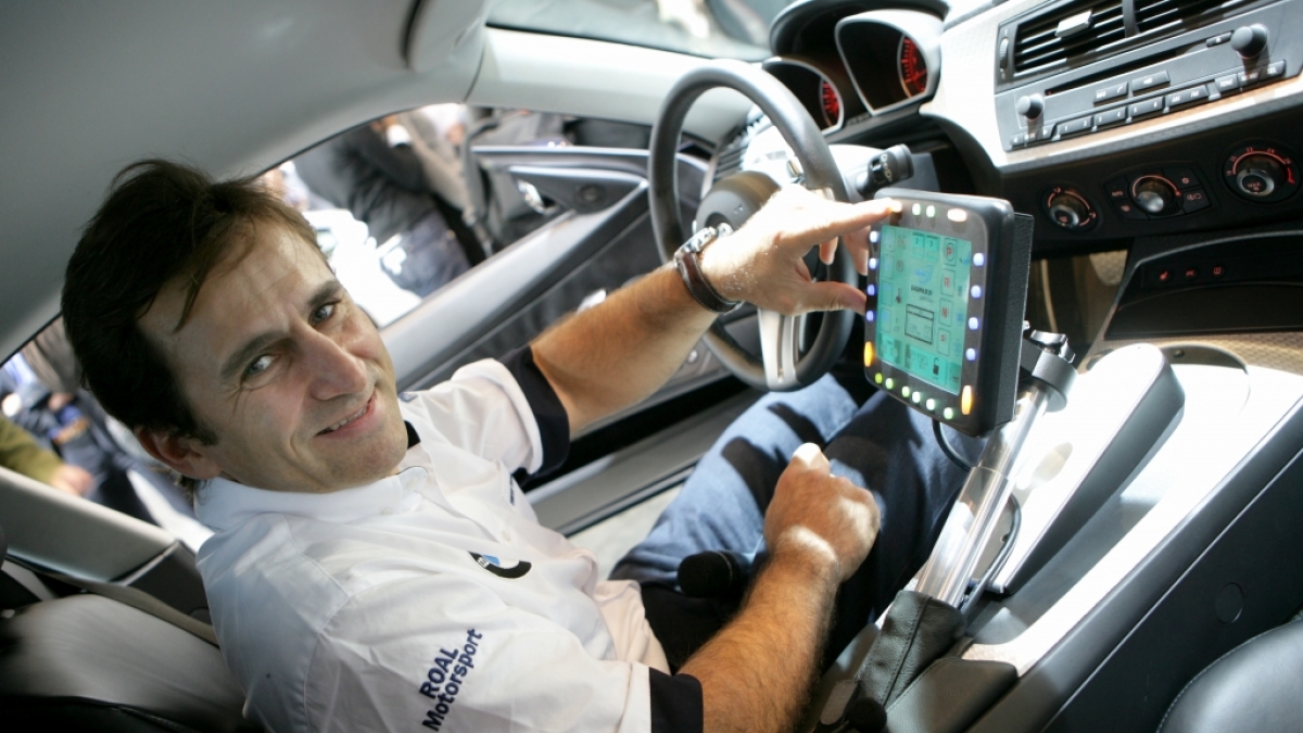 Der fr&uuml;here Formel-1-Pilot und Paralympicssieger Alessandro Zanardi startet als Gastfahrer f&uuml;r BMW in der diesj&auml;hrigen DTM-Saison bei den Rennen im italienischen Misano. (Foto)