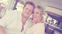 Frisch verliebt und überglücklich: Jens Büchner und Daniela Karabas.