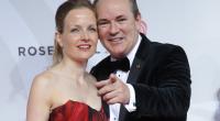 RTL-Morgen-Moderator Wolram Kons mit seiner Ehefrau Alexa Apermann.