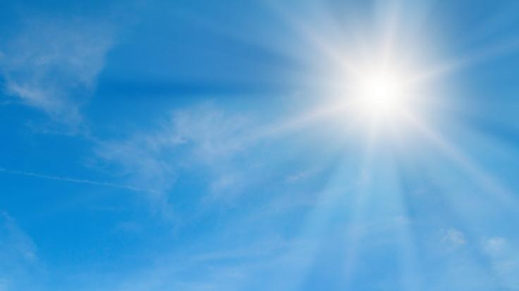 Am Wochenende sollen die Temperaturen kräftig steigen.