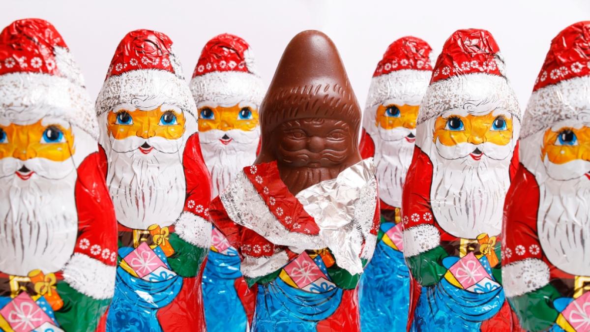 &Ouml;kotest konnte in allen getesteten Schoko-Weihnachtsm&auml;nnern Mineral&ouml;lbestandteile nachweisen. (Foto)
