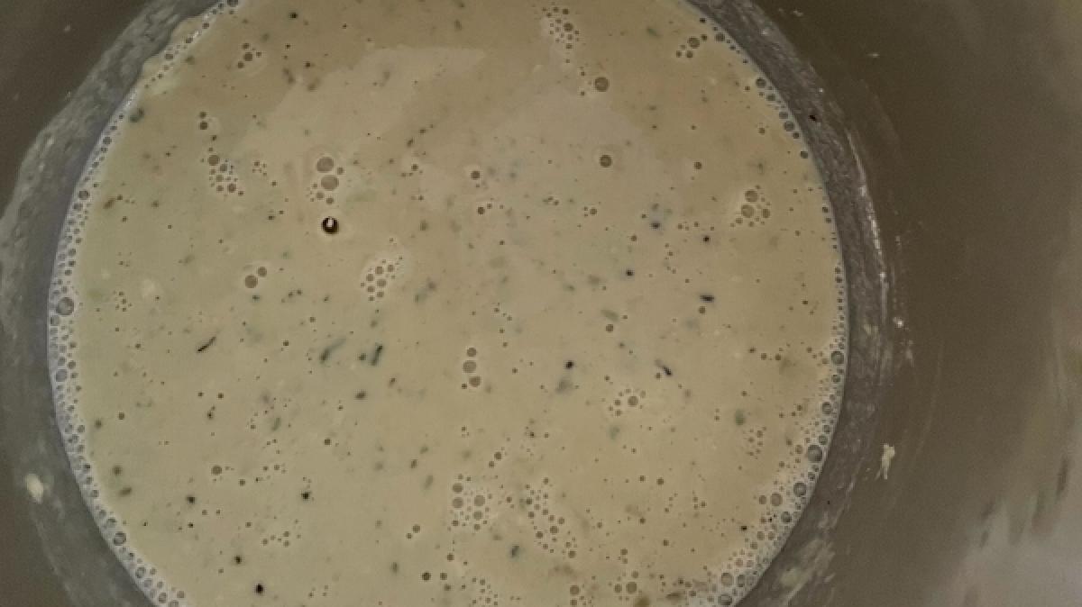 So sieht die Helle Sauce von "veprosa" aus "Die H&ouml;hle der L&ouml;wen" beim Aufkochen aus. (Foto)