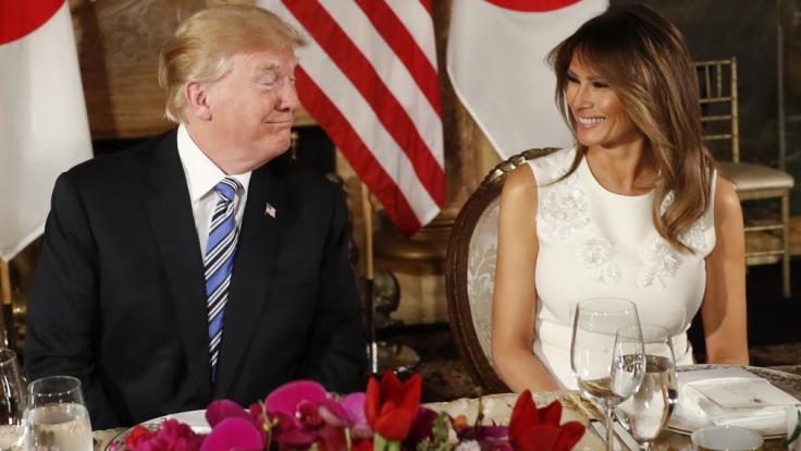 Immer wieder wird über die Ehe von Melania und Donald Trump spekuliert.
