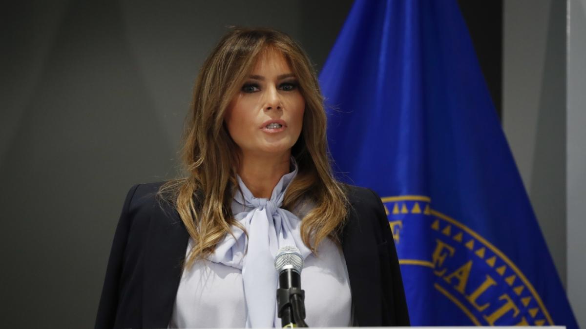 Melania Trump geriet auch 2023 in die Schlagzeilen. (Foto)