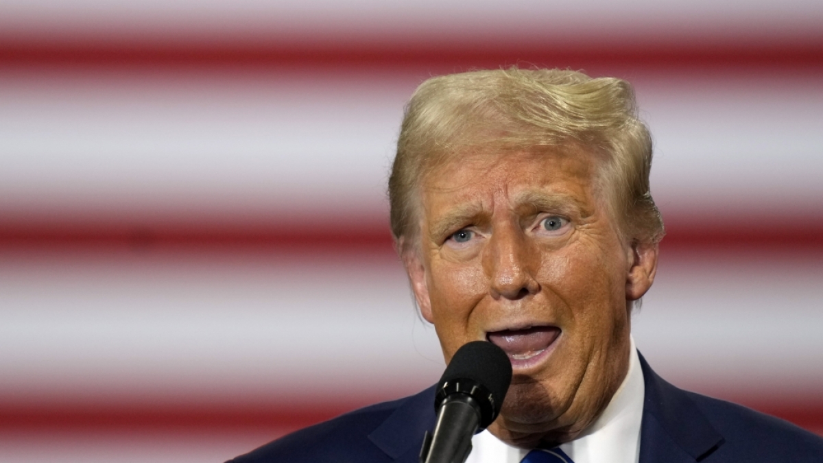 Donald Trump (Foto) beleidigte Tim Walz w&auml;hrend dessen TV-Duell massiv. (Foto)
