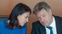 Annalena Baerbock und Robert Habeck werden von einer Mehrheit der deutschen Wähler kritisch betrachtet.