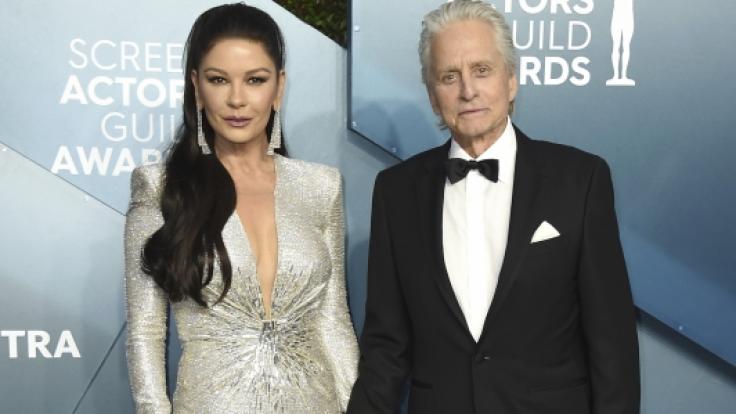 Zwei der ganz Großen in Hollywood: Catherine Zeta-Jones und Ehemann Michael Douglas.