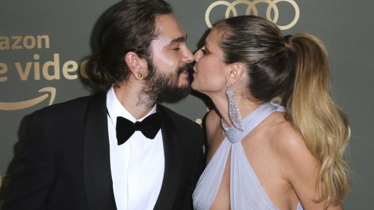 Überglücklich: Heidi Klum und Tom Kaulitz.