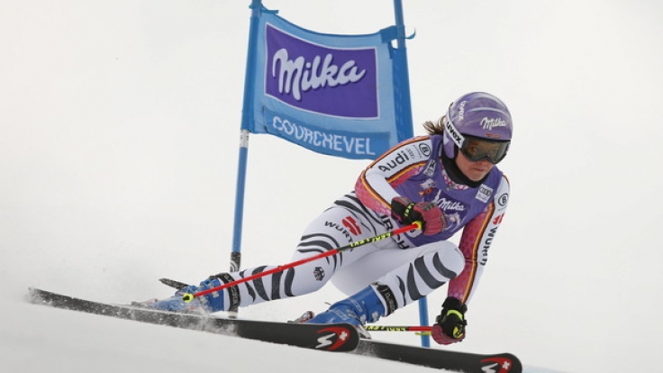 Viktoria Rebensburg konnte nicht aufs Podium klettern.