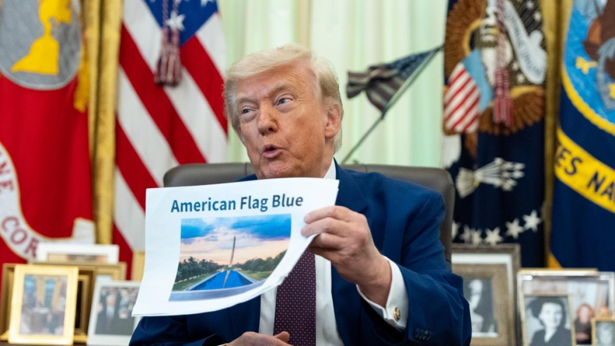 Trumps Pool-Renovierung ist ein Desaster. (Foto)