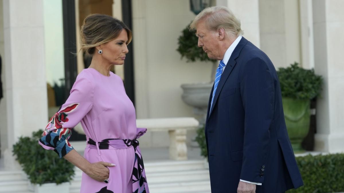In diesem Jahr hat Melania Trump ganz spezielle Geburtstagsgr&uuml;&szlig;e von ihrem Mann Donald Trump erhalten. (Foto)