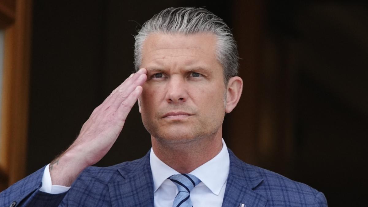 Pete Hegseth sorgt mit einem peinlichen Auftritt f&uuml;r Schlagzeilen. (Foto)