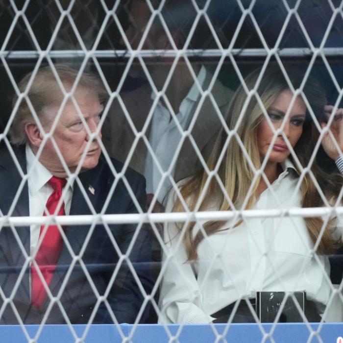 Ehe-Zoff bei Trump? Kaum taucht Natalie auf, macht Melania den Abflug