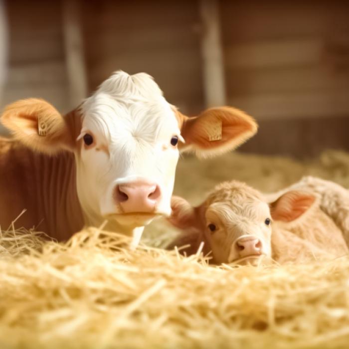 Kalb mit sechs Beinen geboren - Tierärzte verblüfft