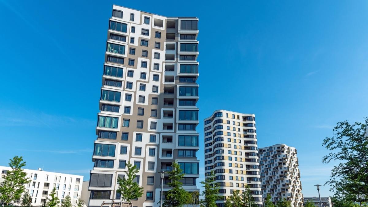 Hochh&auml;user brauchen weniger Platz, das soll mehr Wohnraum schaffen und gleichzeitig den Fl&auml;chenverbrauch reduzieren. (Foto)