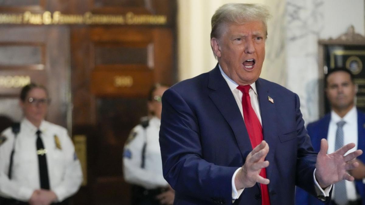 W&auml;hrend Donald Trump Dauergast vor Gericht ist, schrumpft das Immobilien-Imperium des Ex-US-Pr&auml;sidenten ebenso wie sein Kontostand. (Foto)
