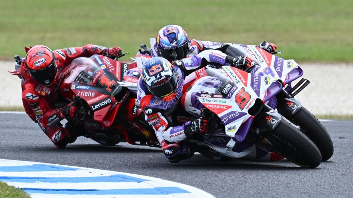Zw&ouml;lf Rennen von MotoGP, Moto2 und Moto3 werden im Rahmen der Motorrad-WM 2024 auch im deutschen Free-TV gezeigt. (Foto)