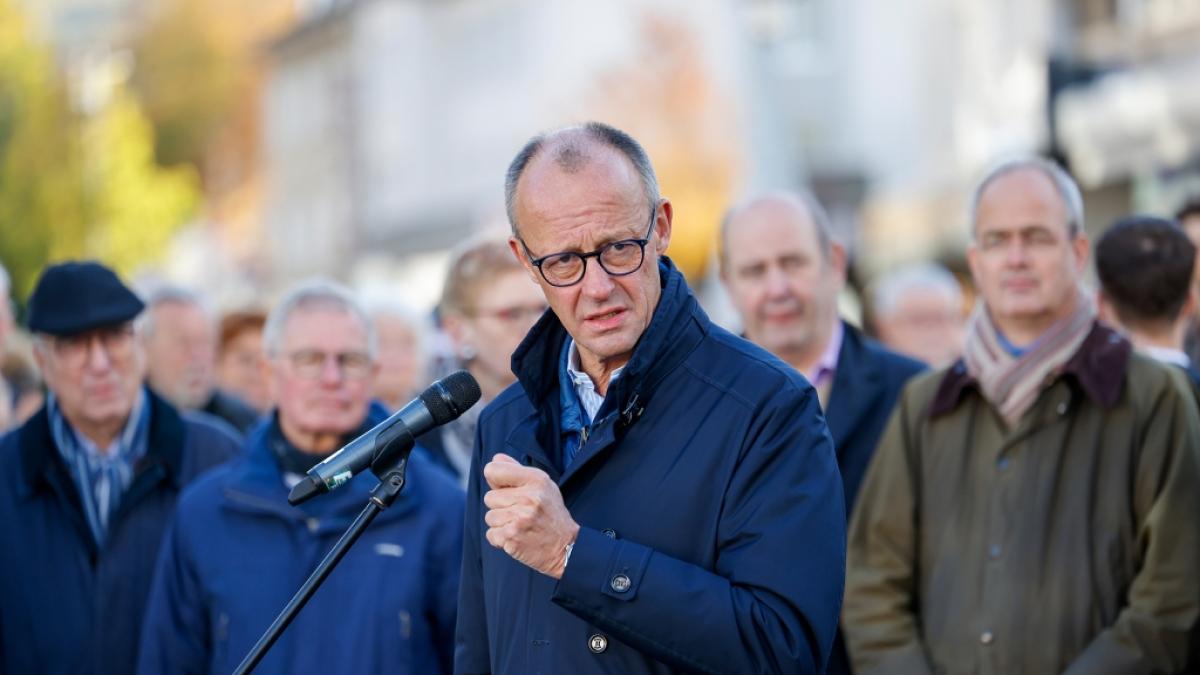 Bundeskanzler Friedrich Merz h&auml;lt an der Brandmauer zur AfD fest. (Foto)
