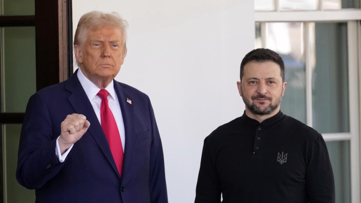 Trump und Selenskyj wollen am Mittwoch (19.3.) telefonieren. (Foto)