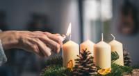 Ein lieber Gruß im Advent ist eine nette Geste.