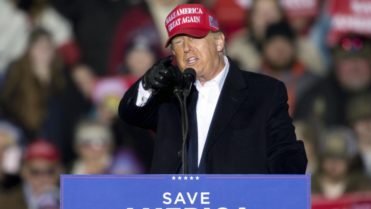 Donald Trump nimmt das Wei&szlig;e Haus ins Visier: Offenbar lieb&auml;ugelt der Ex-US-Pr&auml;sident mit einer erneuten Kandidat bei den Pr&auml;sidentschaftswahlen 2024. (Foto)