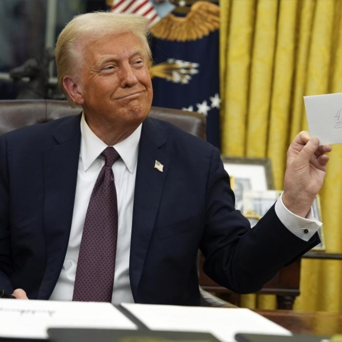 Abschiedsbrief von Joe Biden entdeckt - so reagierte der neue US-Präsident