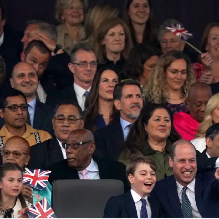 Zuckersüße Szenen! Mini-Royals stahlen den Superstars die Show