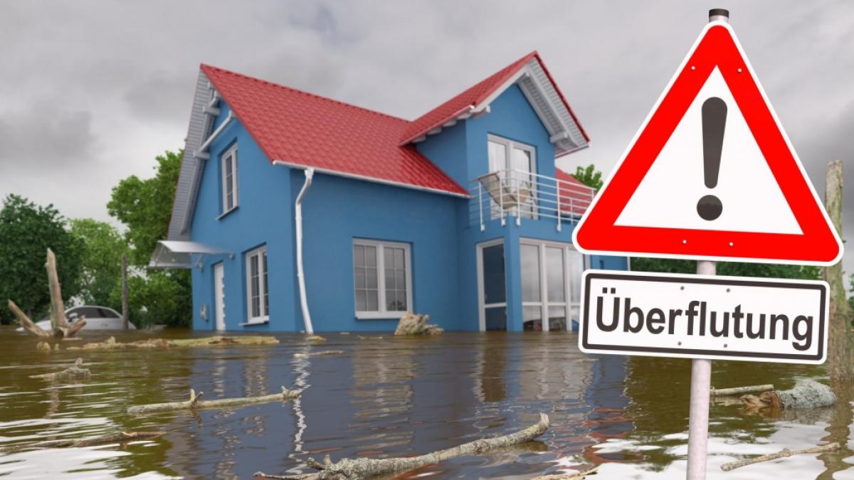 Immer wieder verlieren Anlieger in der N&auml;he von &uuml;ber die Ufer tretenden Gew&auml;ssern ihre Existenz. (Symbolbild) (Foto)