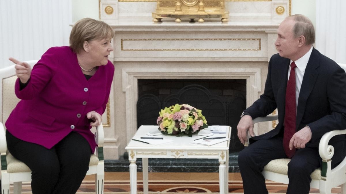 Angela Merkel erinnert sich an eine vielsagende Unterhaltung mit Wladimir Putin. (Foto)