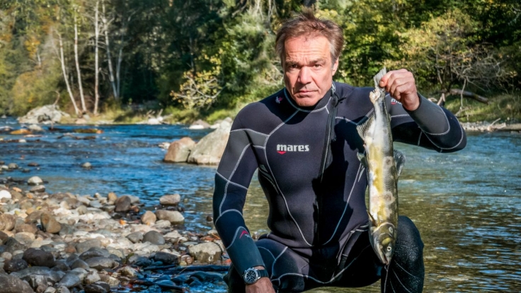 Hannes Jaenicke: Im Einsatz für den Lachs bei ZDF